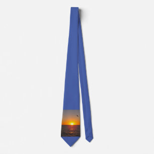 Ocean Sunrise Neck Tie