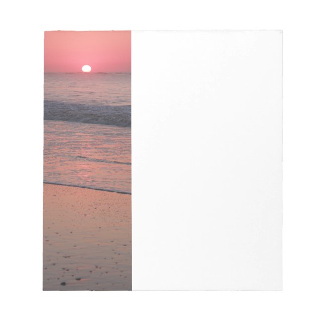 Ocean Sunrise Notepad (Front)
