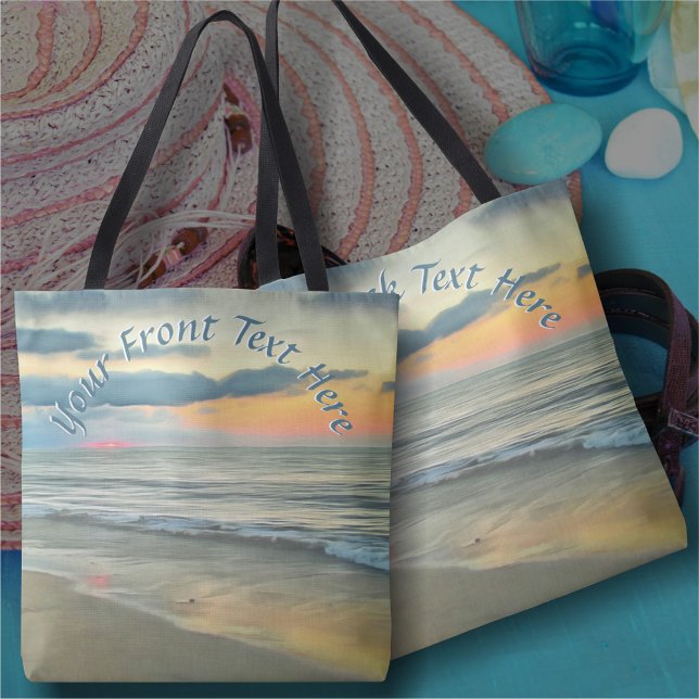 Ocean Sunset 0735 Tote Bag (Creator Uploaded)