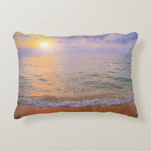 Ocean Sunset Decorative Cushion