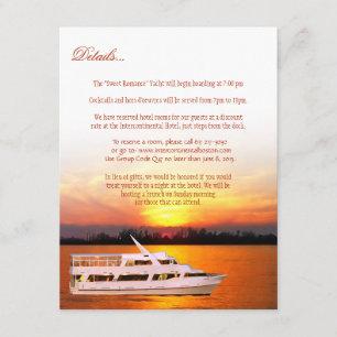 Ocean Sunset Details Card