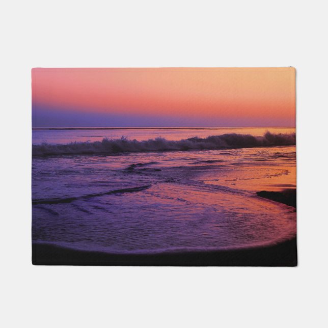 Ocean Sunset Doormat (Front)
