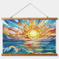 Ocean Sunset mosaic art