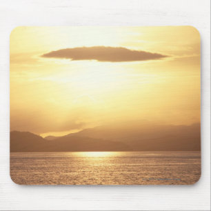 Ocean sunset mouse pad
