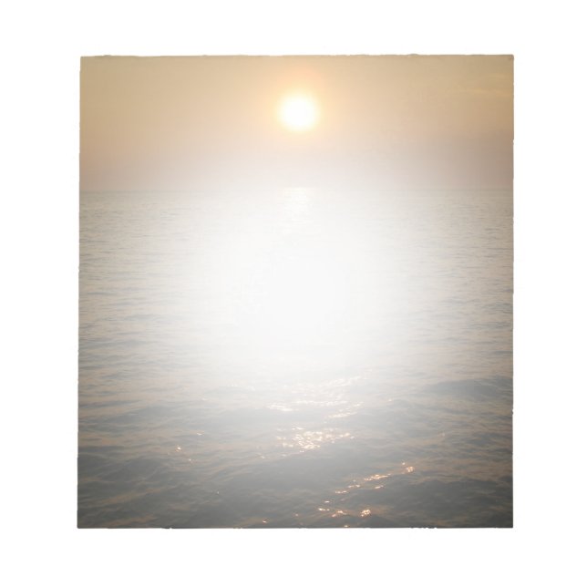 Ocean Sunset Notepad (Front)