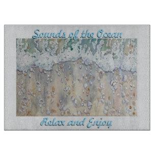 Ocean Surf Cutting Board