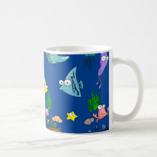 Ocean Swimming  Fish Coffee Mug