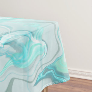 Ocean Swirl II Tablecloth