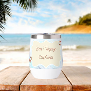 Ocean Theme Bon Voyage Personalised with Name
