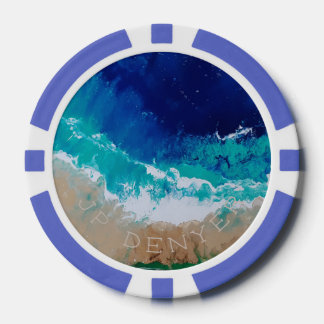Ocean Themed Poker Chips by JP Denyer