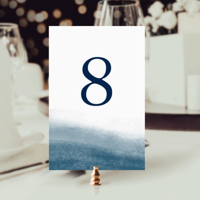 Ocean Tides Table Number Card (Creator Uploaded)