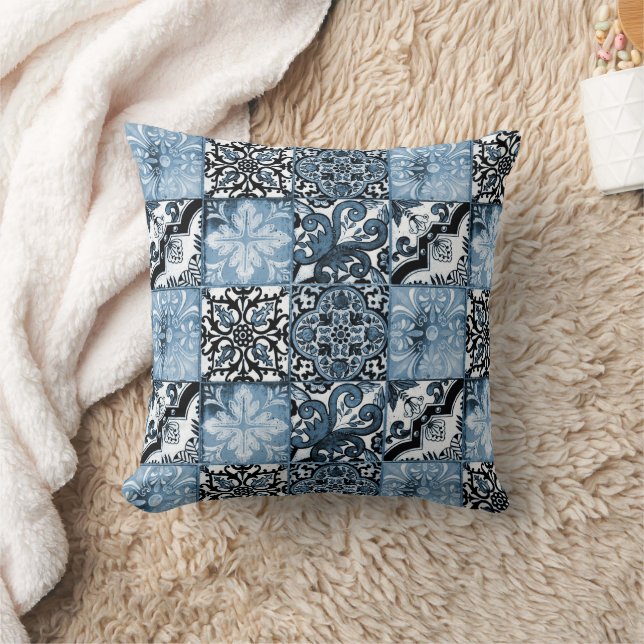Ocean Tile Cushion (Blanket)