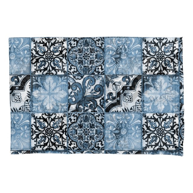 Ocean Tile Pillowcase (Front)