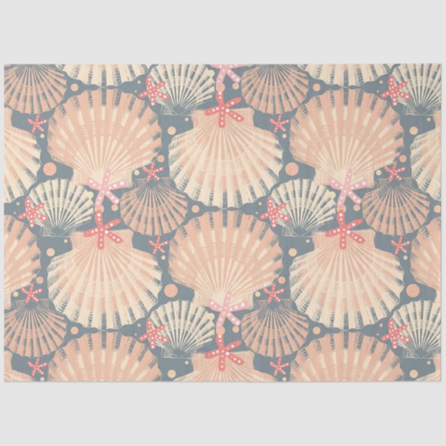 Ocean Treasures soft and pretty Tissue Paper (Front)