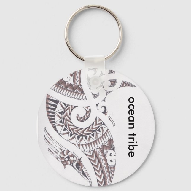 ocean tribe key ring (Front)