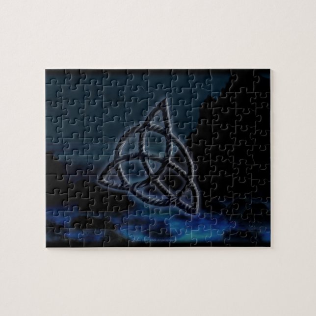 Ocean Triquetra Jigsaw Puzzle (Horizontal)