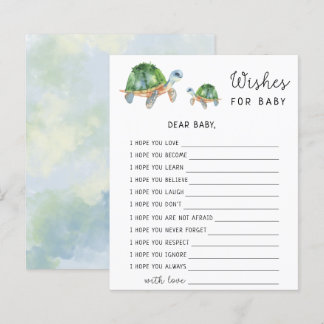 Ocean Turtles - Wishes for baby