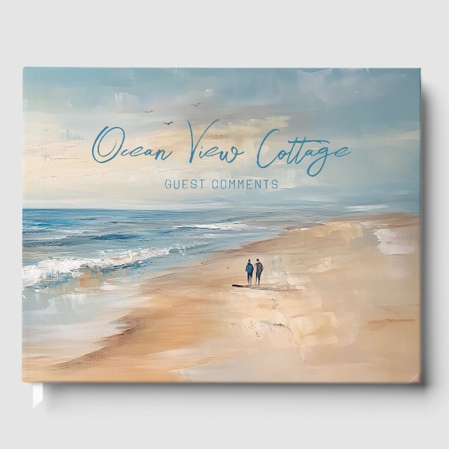 Ocean Vacation House  Guest Book (Front)