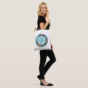 Ocean Vibes Tote Bag: Carry the Sea with You! Bag