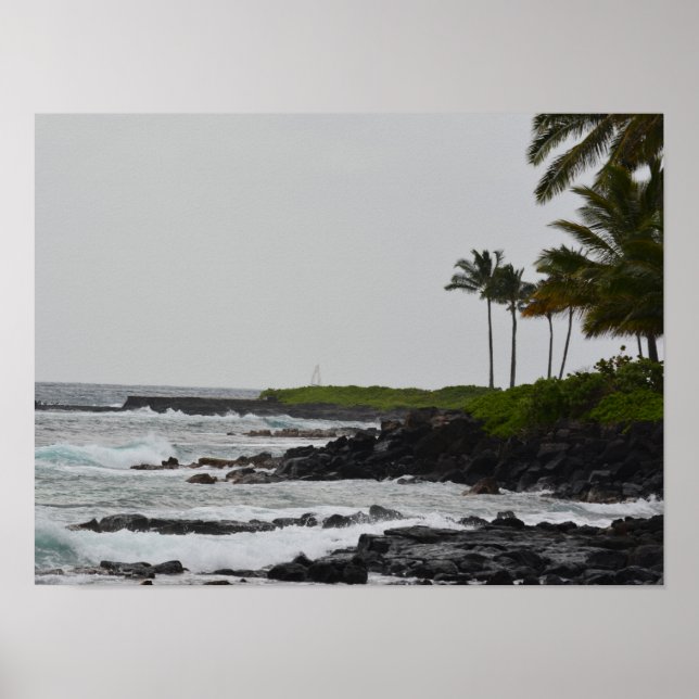 Ocean View at Poipu Poster (Front)