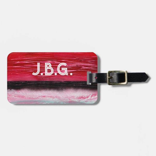 Ocean View Luggage Tag (Front Horizontal)