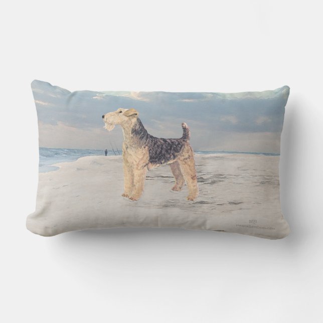 Ocean View Lumbar Cushion (Front)