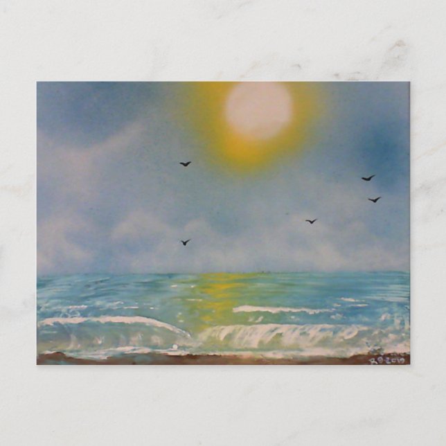 Ocean View Postcard (Front)