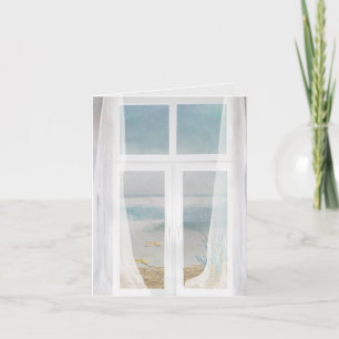 Ocean View Window  Card