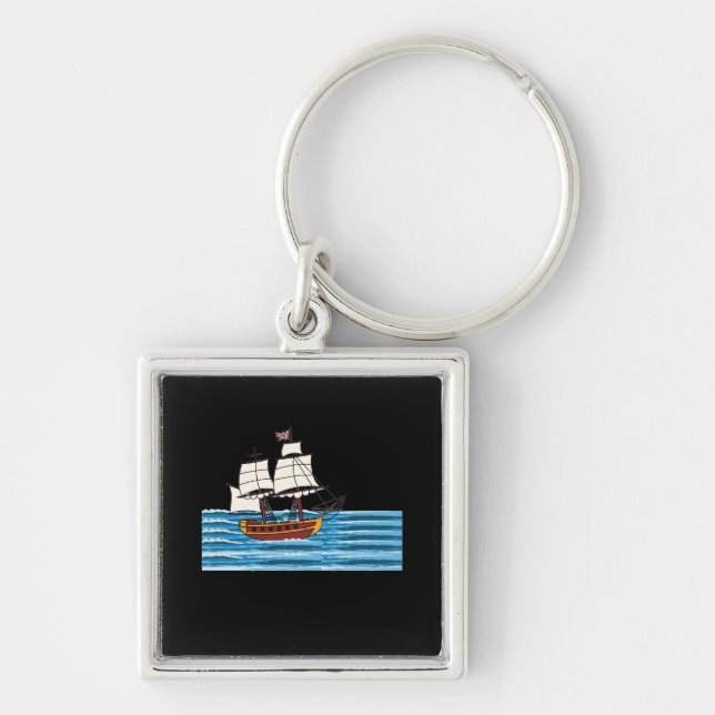 Ocean Voyage Key Ring (Front)