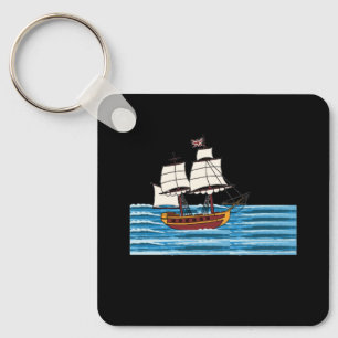 Ocean Voyage Key Ring