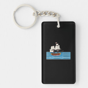 Ocean Voyage Key Ring
