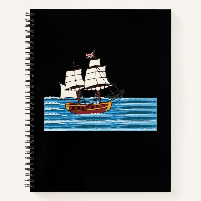 Ocean Voyage Notebook (Front)