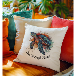 Ocean Wanderer, custom Cushion