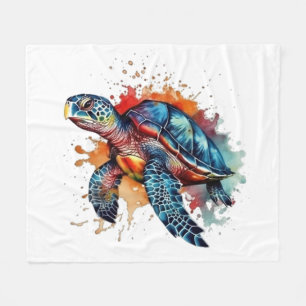 Ocean Wanderer Fleece Blanket