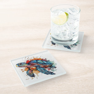 Ocean Wanderer Glass Coaster