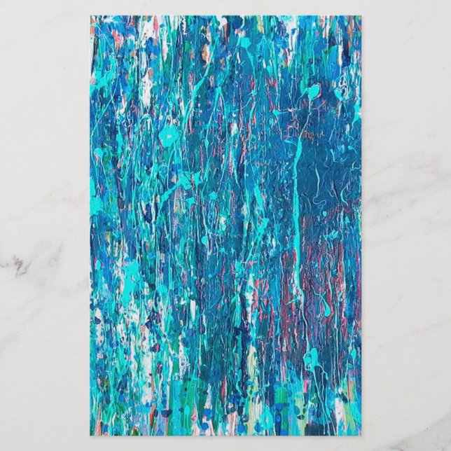 Ocean Wash Series Stationery (Front)