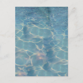 Ocean water postcard