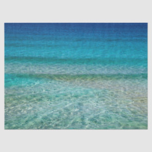 ocean water tissue paper