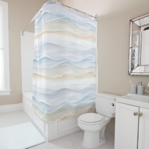 Ocean Wave Beach Design 365 Shower Curtain