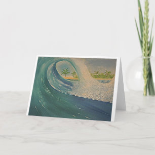 Ocean Wave Card