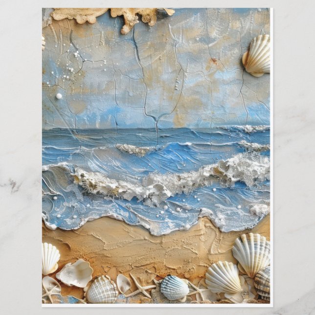 Ocean Wave Junk Journal (Front)