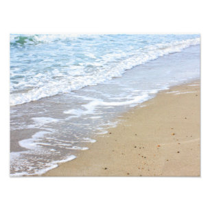 Ocean wave photo print