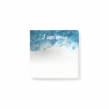 Ocean Wave Post-it Note -  (hooponopono #1)