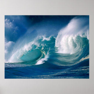 ocean wave poster