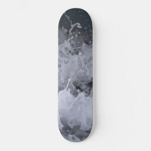 Ocean Wave Splash Closeup 2 Skateboard