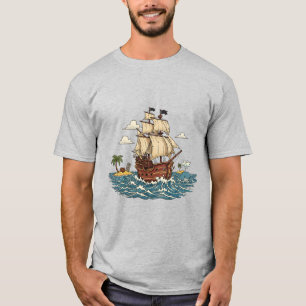 Ocean Wave Surfer Coastal Adventure T-Shirt