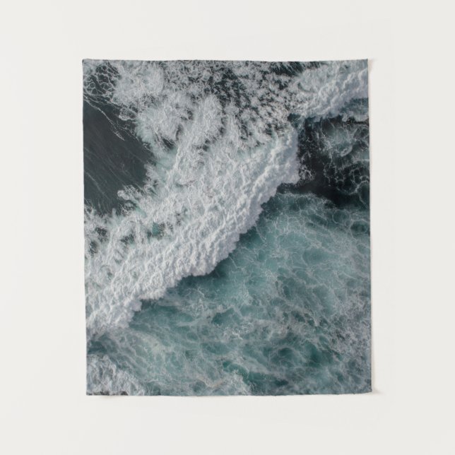 Ocean wave tapestry (Front)