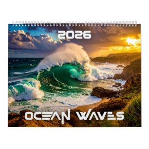 OCEAN WAVES - 2026 - CALENDAR