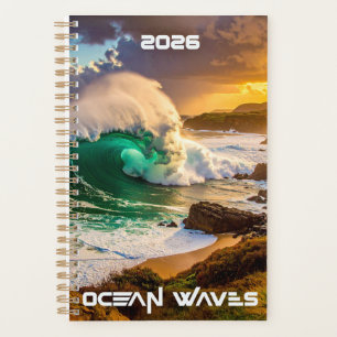 OCEAN WAVES - 2026 - PLANNER