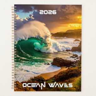 OCEAN WAVES - 2026 - PLANNER